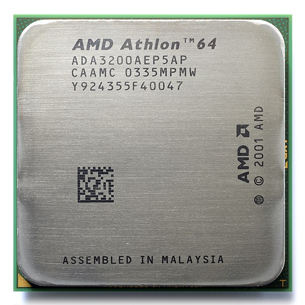 AMD Athlon 64 3000+ @ 2000 MHz